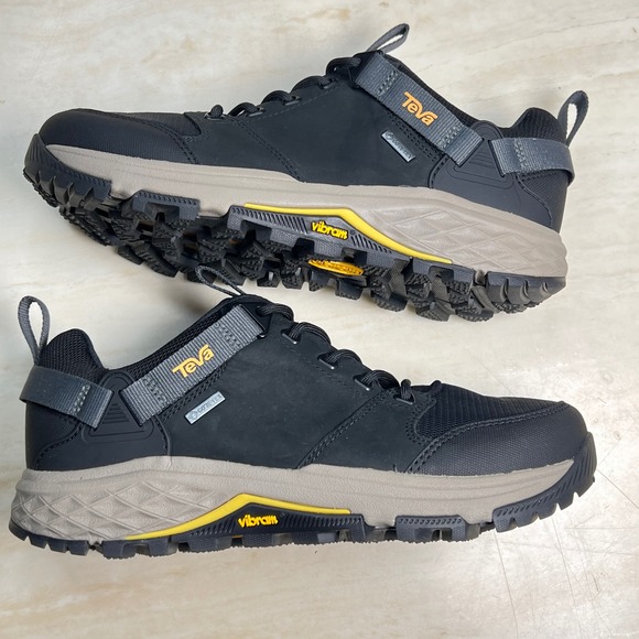 TEVA Gore-Tex Hiking Shoes Womens 6.5 Vibram Outsole Lightweight Black - Picture 5 of 8